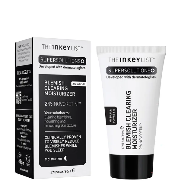 The INKEY List Blemish Clearing Moisturizer 2% NovoRetin 50ml