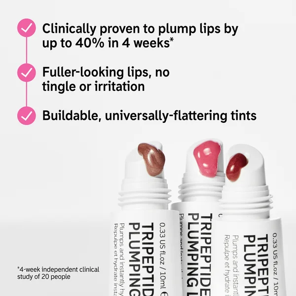 The INKEY List Tripeptide Plumping Lip Balm - Berry Tint
