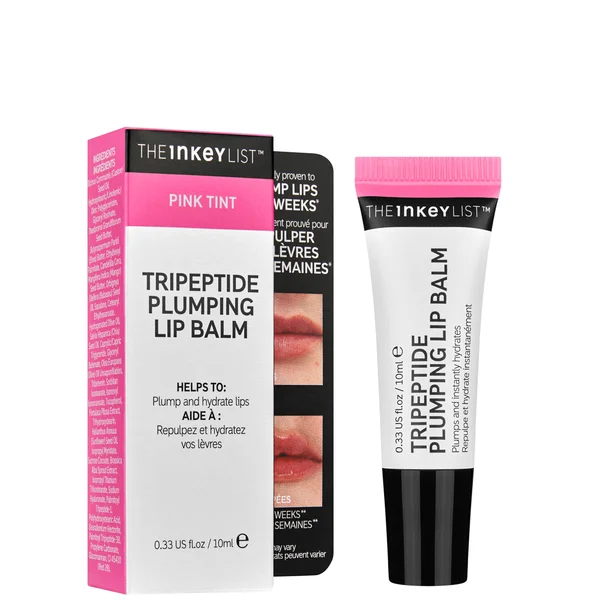 The INKEY List Tripeptide Plumping Lip Balm - Pink Tint