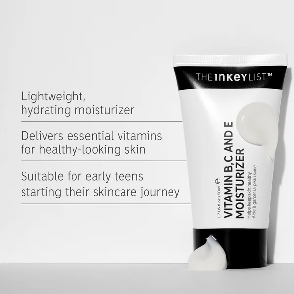 The INKEY List Vitamin B C And E Moisturizer 50ml