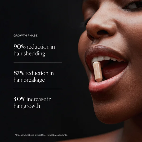 The Nue Co. Growth Phase Hair Supplements (90 Capsules)