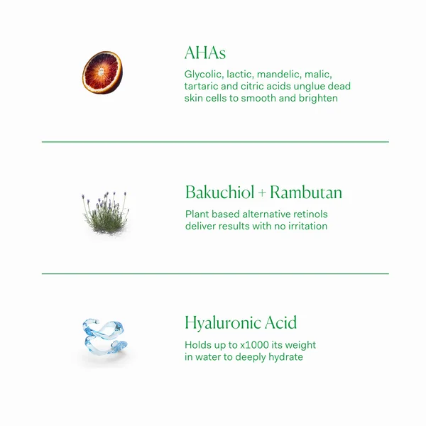 The Nue Co. Skin Filter Daily Brightening Phyto-Retinol + AHA Serum 30ml