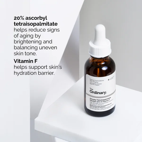 The Ordinary Ascorbyl Tetraisopalmitate Solution 20% In Vitamin F 30ml