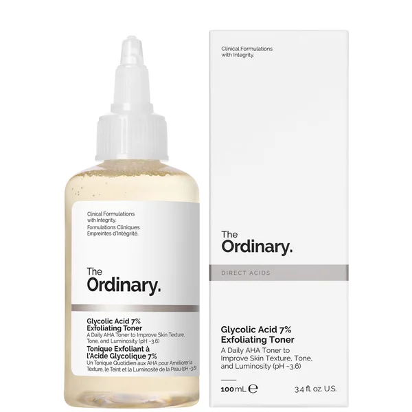 The Ordinary Glycolic Acid 7% Exfoliating Toner 100ml