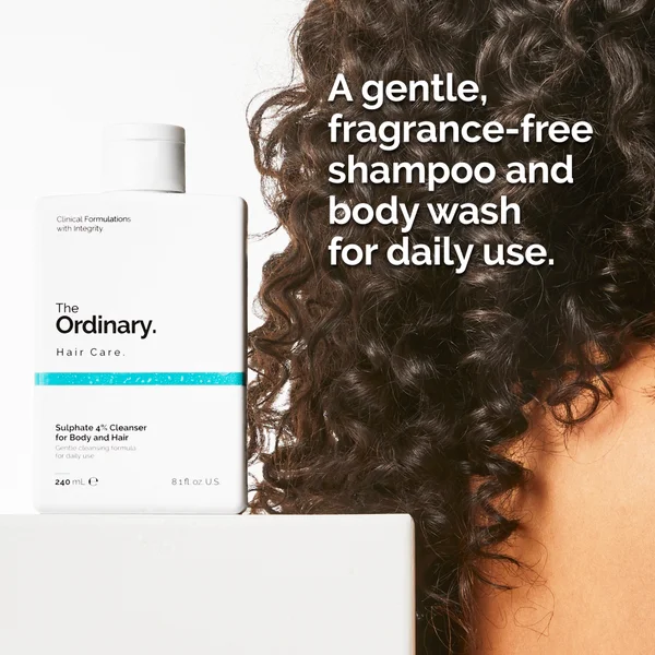 The Ordinary Sulphate 4% Cleanser For Body And Hair 240ml
