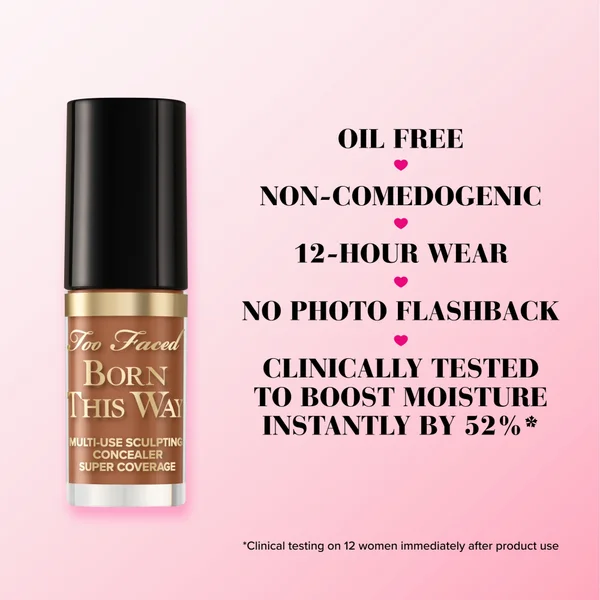 Too Faced Travel Size Born This Way Super Coverage Concealer 2ml (Various Shades)