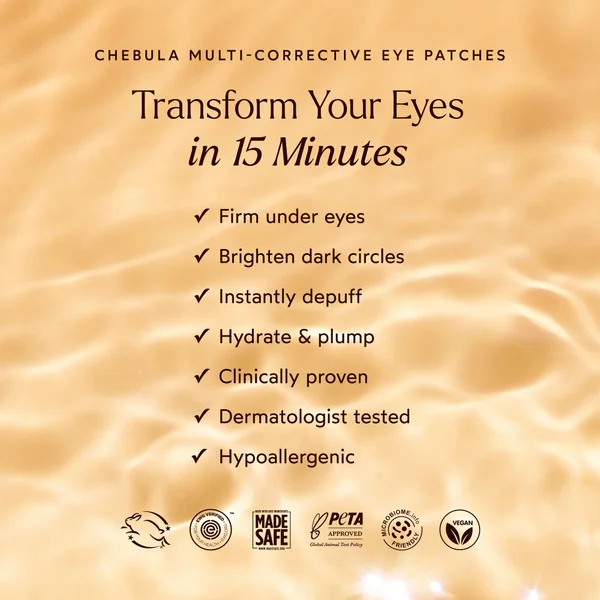 True Botanicals Chebula Multi-Corrective Eye Patches - 25 Pairs