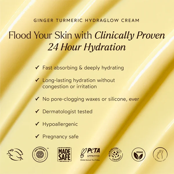 True Botanicals Ginger Turmeric Hydraglow Cream 50ml