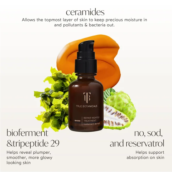 True Botanicals Renew Repair Nightly Treatment 30ml