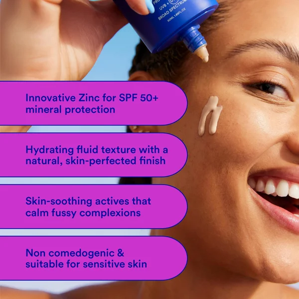 Ultra Violette Future Fluid SPF 50+ Superlight Mineral SKINSCREEN 50ml