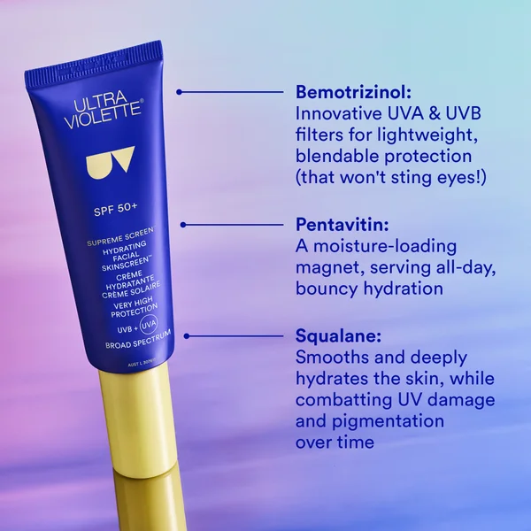 Ultra Violette Supreme Screen Hydrating Facial Skinscreen SPF 50+