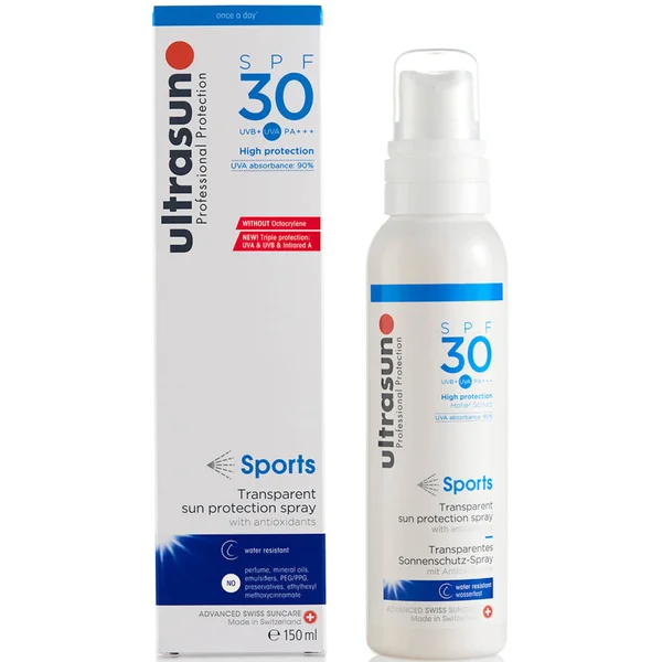Ultrasun Clear Spray SPF 30 - Sports formula (150ml)