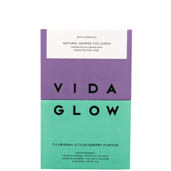 Vida Glow Mixed Natural Marine Collagen - 14 Servings