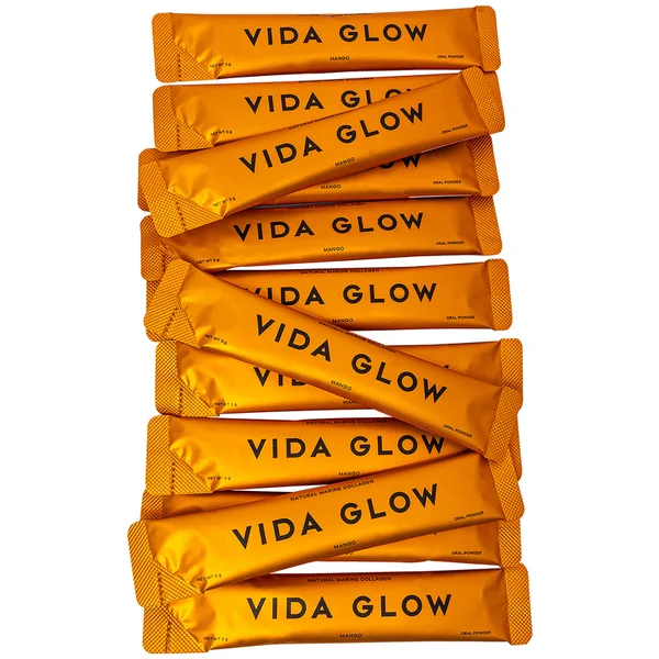 Vida Glow Natural Marine Collagen Sachets - Mango