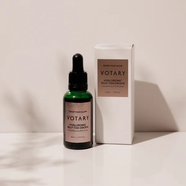 Votary Hyaluronic Self-Tan Drops With Calendula And DHA 30ml
