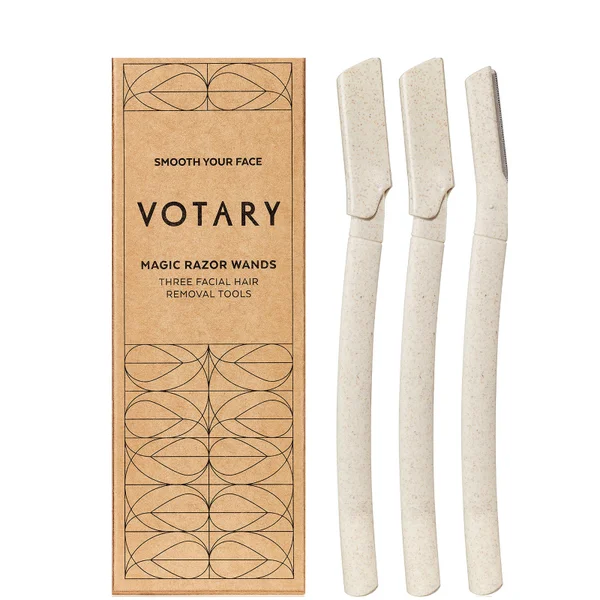 Votary Magic Razor Wands And Super Seed Facial Oil 15ml Bundle