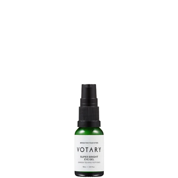 Votary Super Bright Eye Gel with Green Tea and Peptides 15ml