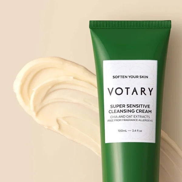 Votary Super Sensitive Cleansing Cream Chia And Oat Extracts 100ml