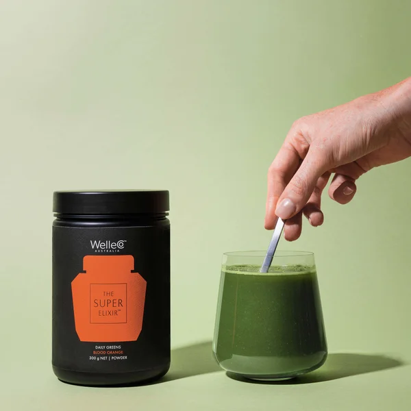 WelleCo The Super Elixir Refill Jar - Blood Orange 300g UK