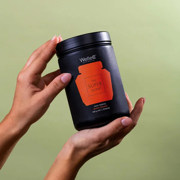 WelleCo The Super Elixir Refill Jar - Blood Orange 300g UK