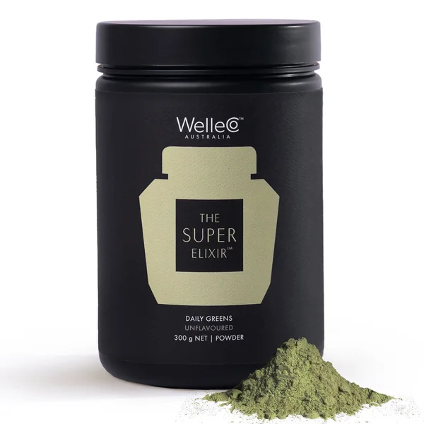 WelleCo The Super Elixir Refill Jar - Unflavoured 300g UK